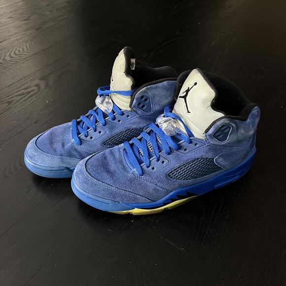 Jordan 5 Blue Suede Size 10.5